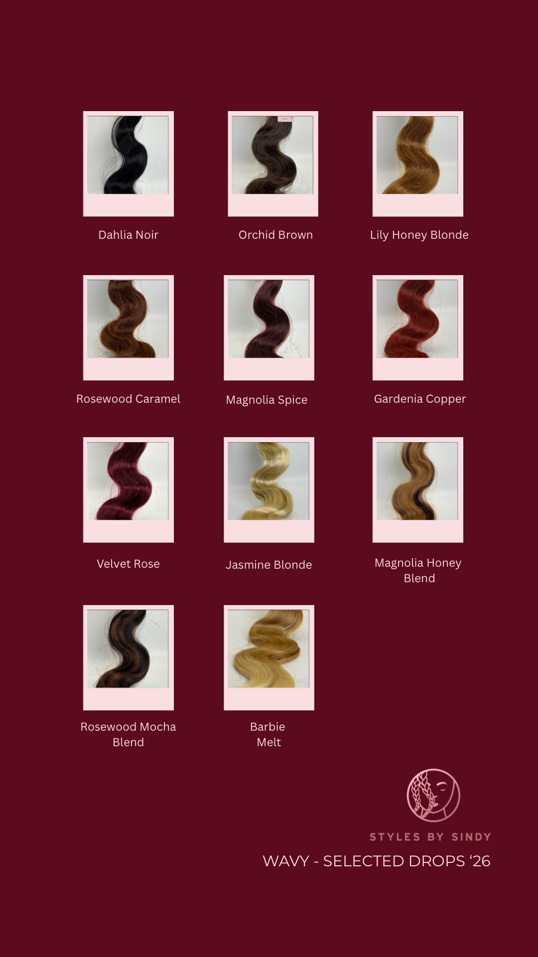 Rosewood Mocha Blend - Wavy